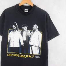 画像1: 80's THE THREE STOOGES USA製 コメディアンプリントTシャツ BLACK L (1)