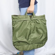 画像2: 80's U.S.ARMY ナイロン ヘルメットバッグ (2)