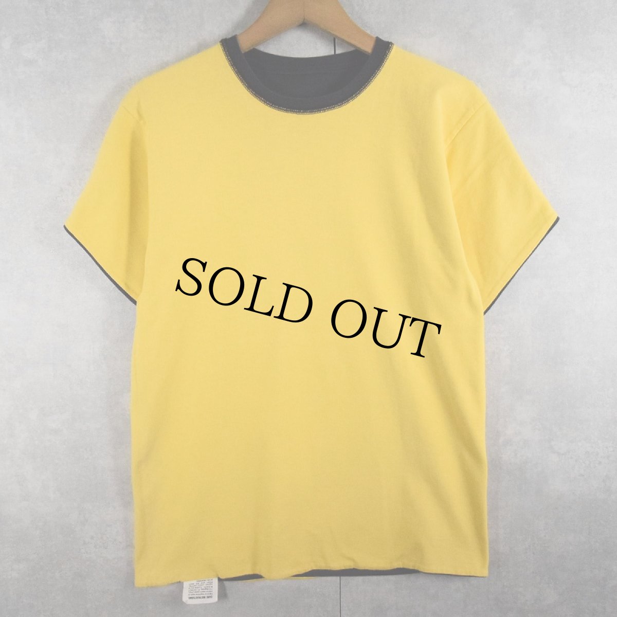 画像2: 90's U.S.NAVY ダブルフェイス リバーシブルTシャツ NAVY MEDIUM (2)