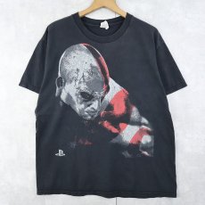 画像1: GOD OF WAR III ビデオゲームプリントTシャツ L (1)