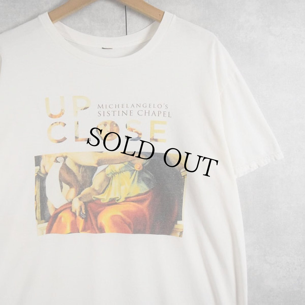 画像1: Michelangelo's SISTINE CHAPEL アートプリントTシャツ (1)