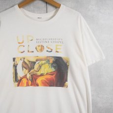 画像1: Michelangelo's SISTINE CHAPEL アートプリントTシャツ  (1)