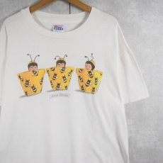 画像1: 90's ANNE GEDDES 赤ちゃんフォトアートプリントTシャツ L (1)