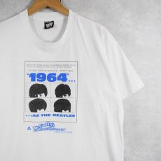 画像1: 80〜90's 1964 as The Beatles USA製 トリビュートバンド プリントTシャツ XL (1)