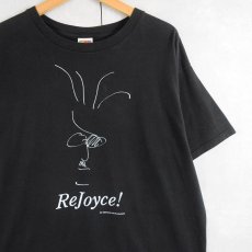 画像1: 2000's Anna Livia Productions "ReJoyce!" プリントTシャツ BLACK XL (1)