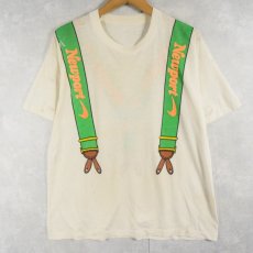 画像1: 90's Newport タバコ企業 騙し絵プリントTシャツ (1)