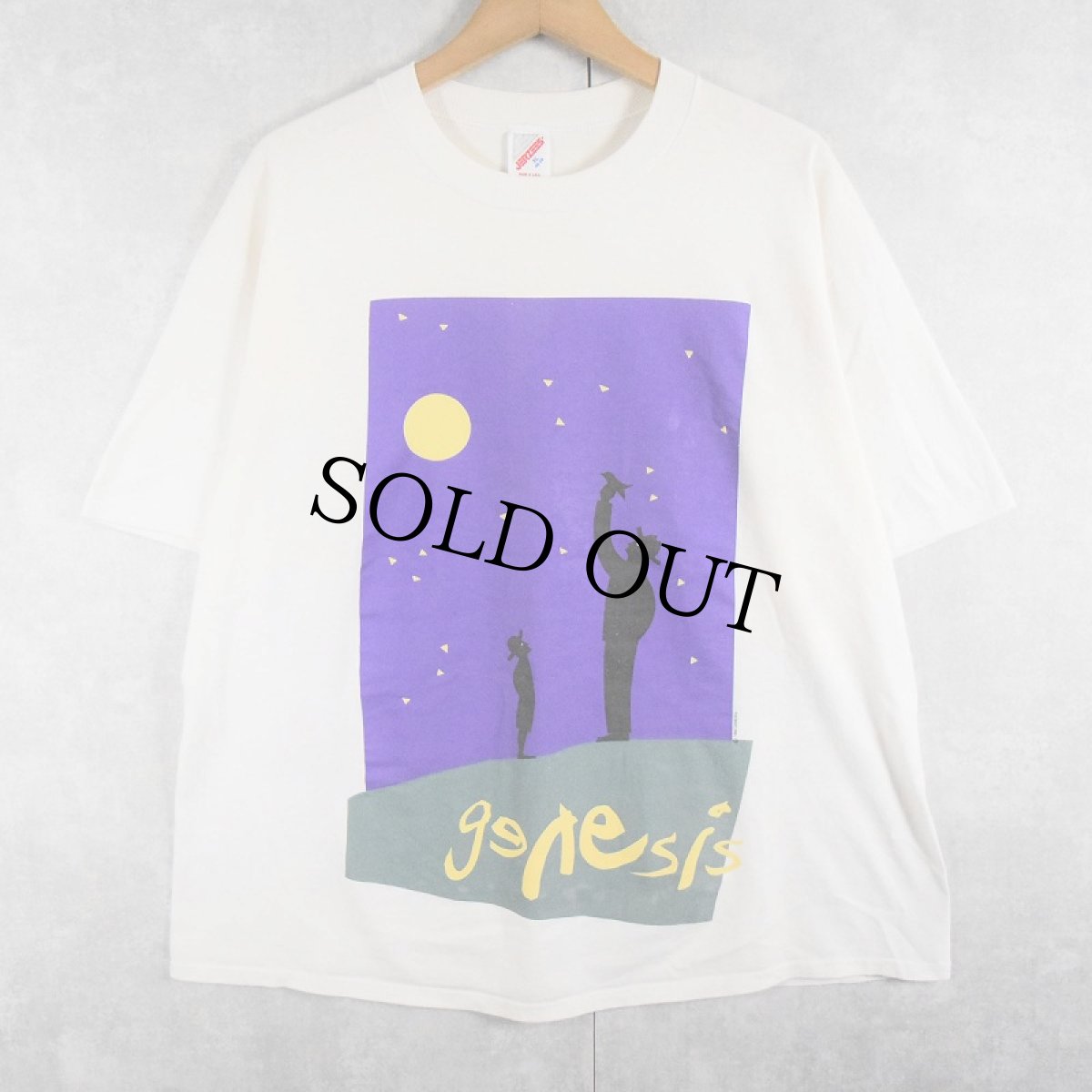 画像1: 1992 GENESIS USA製 ロックバンドツアーTシャツ XL (1)