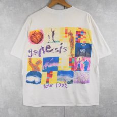 画像2: 1992 GENESIS USA製 ロックバンドツアーTシャツ XL (2)