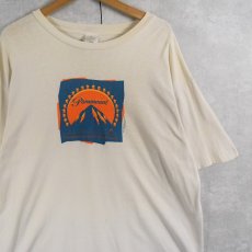 画像1: 90's Paramount 映画製作会社 ロゴプリントTシャツ XL (1)