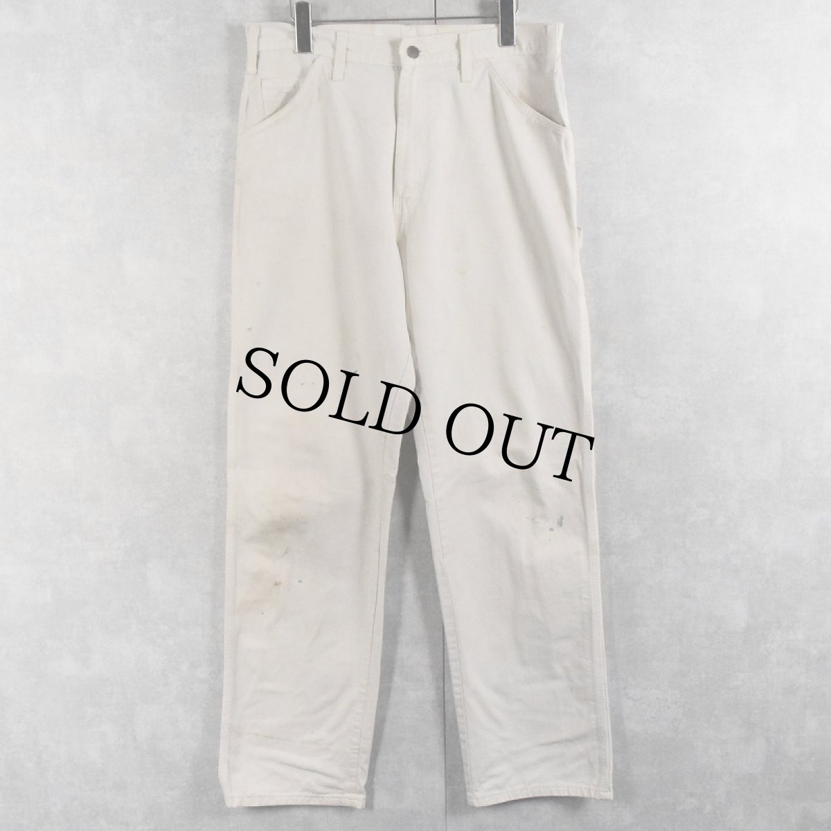 画像1: Dickies ペインターパンツ W32 (1)