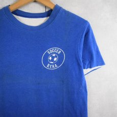 画像1: 70〜80's "SOCCER D.Y.A.A." ダブルフェイス リバーシブルTシャツ  (1)