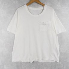 画像1: 〜90's 無地ポケットTシャツ (1)