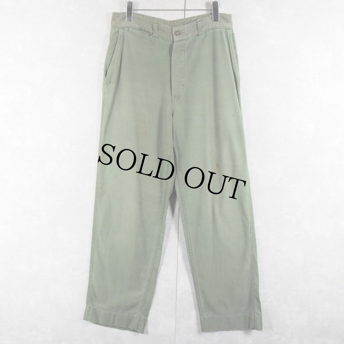 画像1: 50's USMC P-58 Trousers W31 (1)