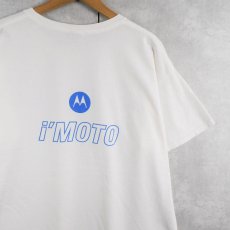 画像1: MOTOROLA "i disregard conventional thinking" 携帯電話企業プリントTシャツ XL (1)