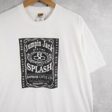 画像1: 2000's Jumpin Jack パロディプリントTシャツ XL (1)