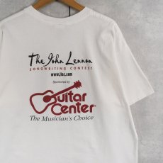 画像2: JOHN LENNON "SONGWRITING CONTEST" ミュージシャンアートTシャツ XL (2)