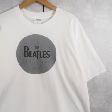 画像1: THE BEATLES "ANTHOLOGY" ラメプリント ロックバンドTシャツ XL (1)