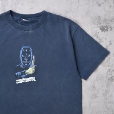 画像1: birdhouse skateboards プリントTシャツ NAVY (1)