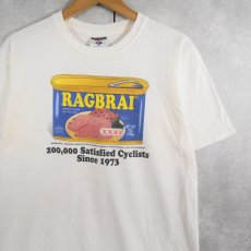 画像1: "RAGBRAI" ツーリングイベント パロディプリントTシャツ L (1)