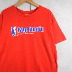 画像1: 2000's "Big Pimpin" パロディプリントTシャツ XL (1)