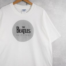 画像1: THE BEATLES "ANTHOLOGY" ラメプリント ロックバンドTシャツ XL (1)