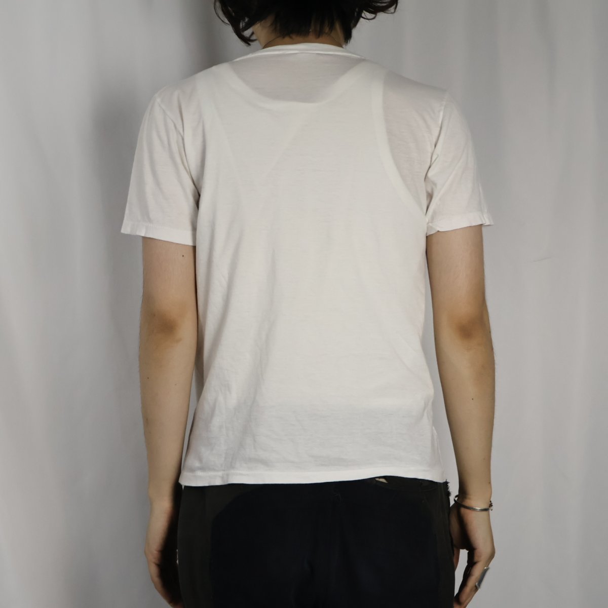 画像3: 80's Frankie Goes to Hollywood ニュー・ウェイヴバンドプリントTシャツ M (3)