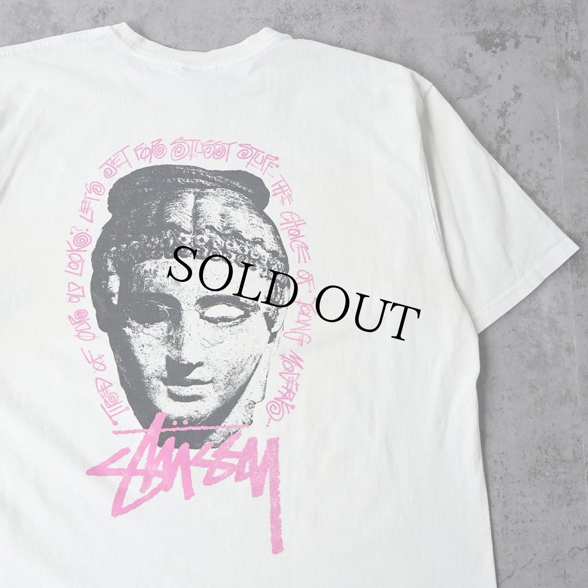 画像1: STUSSY "Young Moderns" プリントTシャツ XL (1)