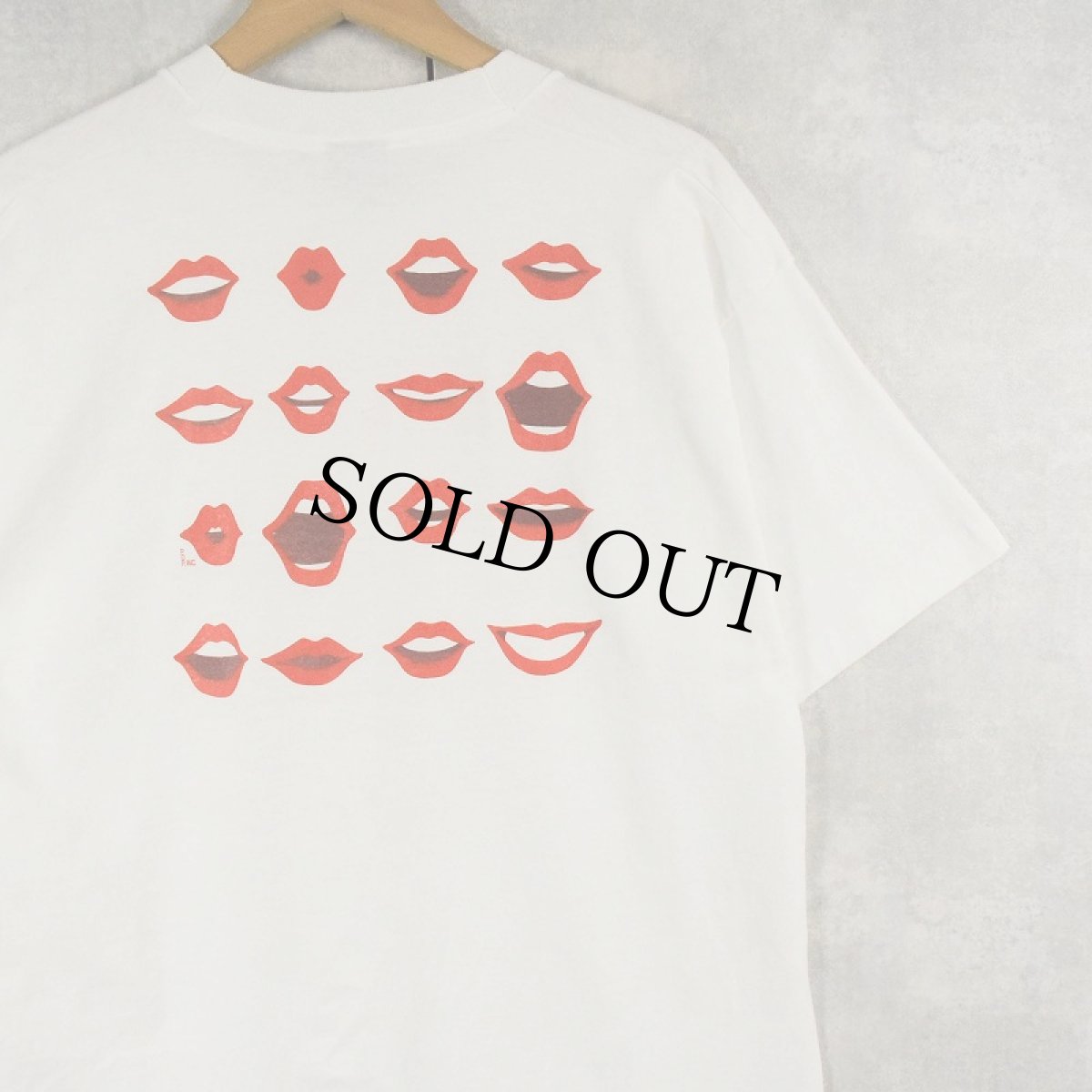 画像2: 90's USA製 "Speech is where the action is!" プリントTシャツ XL (2)