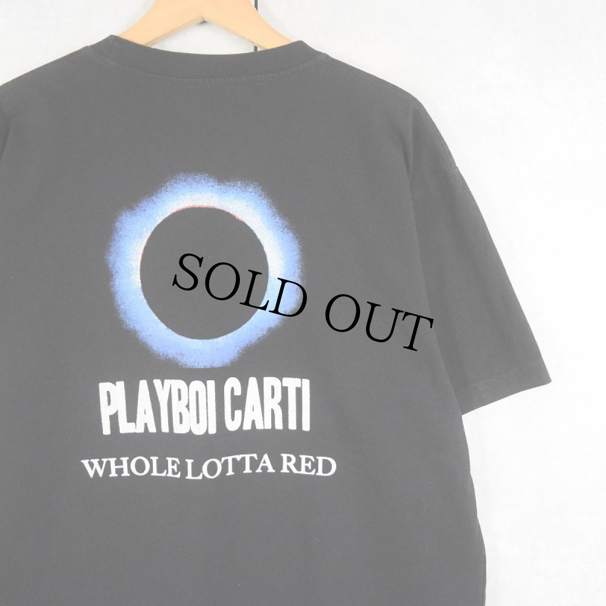画像2: Plauboi Carti "FALLING IN REVERSE" ヒップホップTシャツ BLACK L (2)