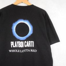画像2: Plauboi Carti "FALLING IN REVERSE" ヒップホップTシャツ BLACK L (2)