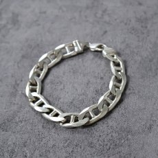 画像1: ITALY製 SILVER925 チェーンブレスレット (1)