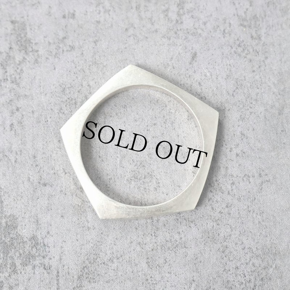 画像2: MEXICAN SILVER925 バングル (2)