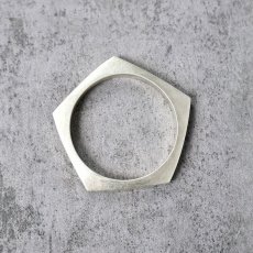 画像2: MEXICAN SILVER925 バングル (2)