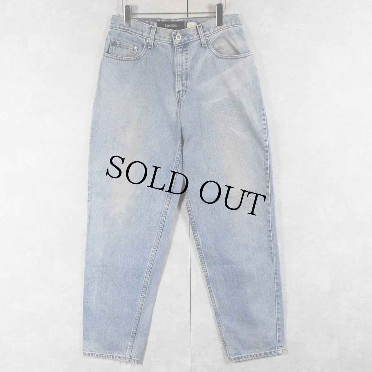 画像2: 90's Levi's SILVER TAB "loose" デニムパンツ W30 (2)