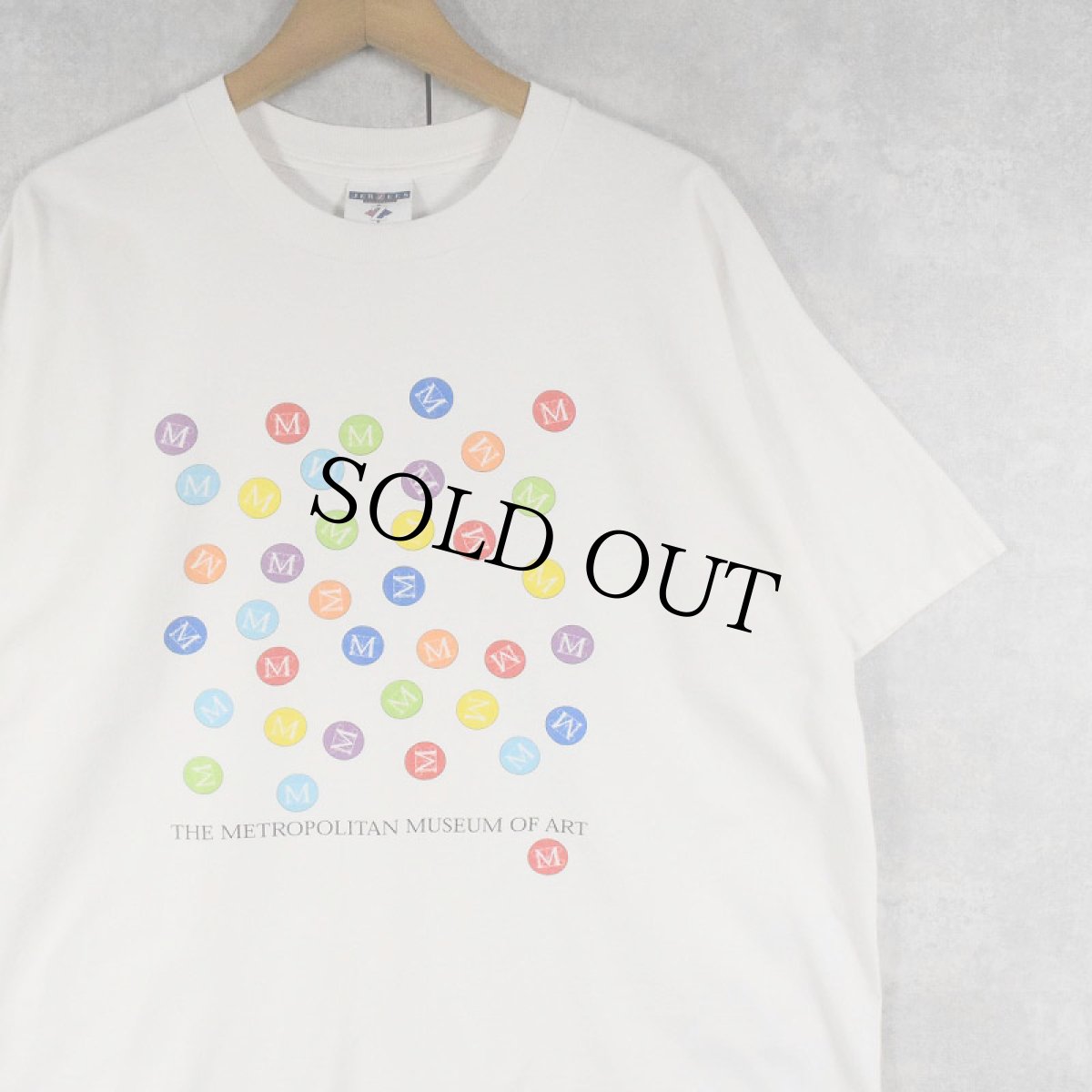 画像1: 90's THE METROPOLITAN MUSEUM OF ART 美術館プリントTシャツ XL (1)