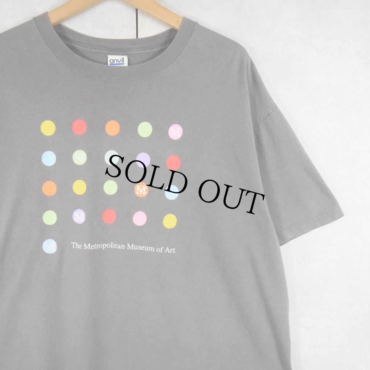 画像1: 2000's THE METROPOLITAN MUSEUM OF ART 美術館プリントTシャツ XL (1)