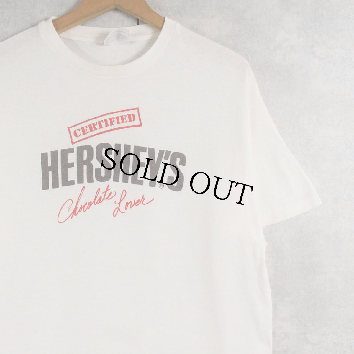 画像1: 90's HERSHEY'S USA製 お菓子企業 プリントTシャツ XL (1)