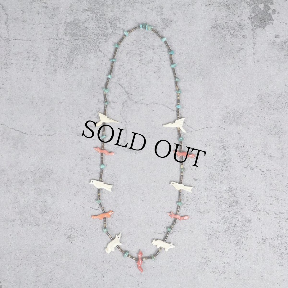 画像2: Zuni アニマルフェティッシュネックレス (2)