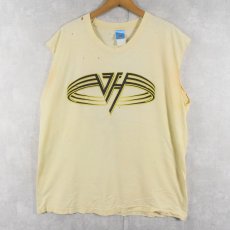 画像1: 90's VAN HALEN "BALANCE 95-96" ハードロックバンドプリントカットオフTシャツ XL (1)