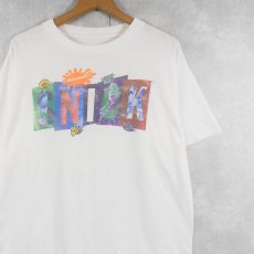 画像1: 90's NICKELODEON TVチャンネル プリントTシャツ  (1)