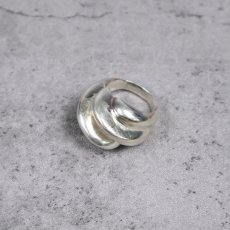 画像1: SILVER925 ツイストリング 20号 (1)