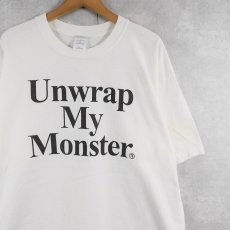 画像1: 2000's FREEBIRDS "Unwrap My Monster" ブリトーショップ プリントTシャツ XL (1)