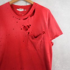 画像1: 90〜2000's FRUIT OF THE LOOM USA製 無地Tシャツ (1)