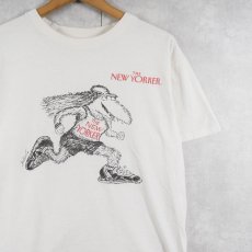 画像1: 90's Edward Koren "THE NEW YORKER" イラストプリントTシャツ  (1)