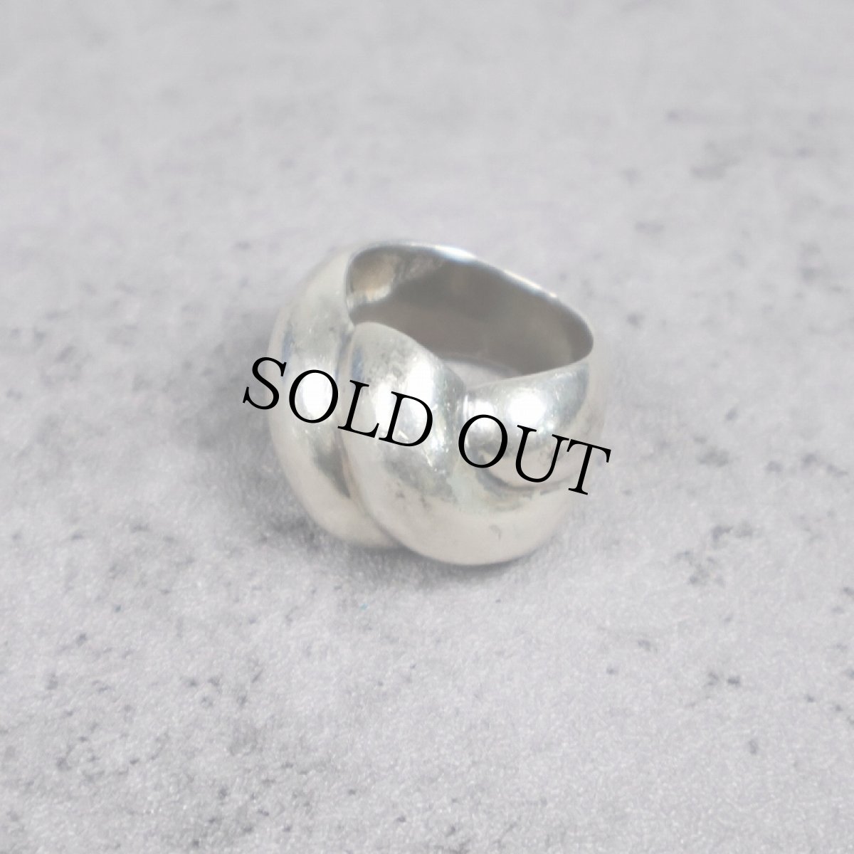 画像1: SILVER ツイストリング 16.5号 (1)