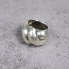 画像1: SILVER ツイストリング 16.5号 (1)
