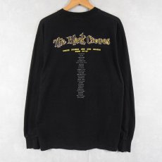 画像2: 90's The Black Crowes "Three Snakes and One Charm Tour 96-97" ロックバンドツアーロンT BLACK L (2)