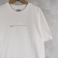 画像1: 90's "dosa 1997 workshop" プリントTシャツ L (1)