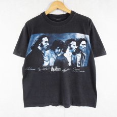 画像1: THE BEATLES ロックバンドプリントTシャツ (1)