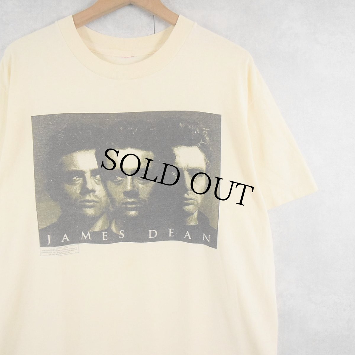 画像1: 90's James Dean ハリウッドスタープリントTシャツ (1)